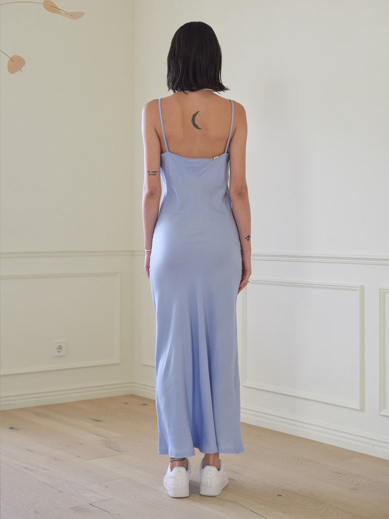 TMO BY 13MONTH（ティーエムオーバイサーティンマンス）SLIP ONE PIECE (BLUE)