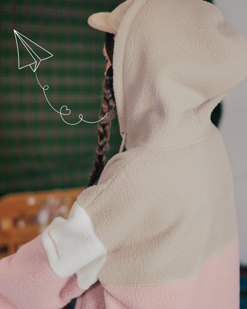 ダブルユーブイプロジェクト(WV PROJECT) Toycoco Boucle Anorak Beige SYOT7329