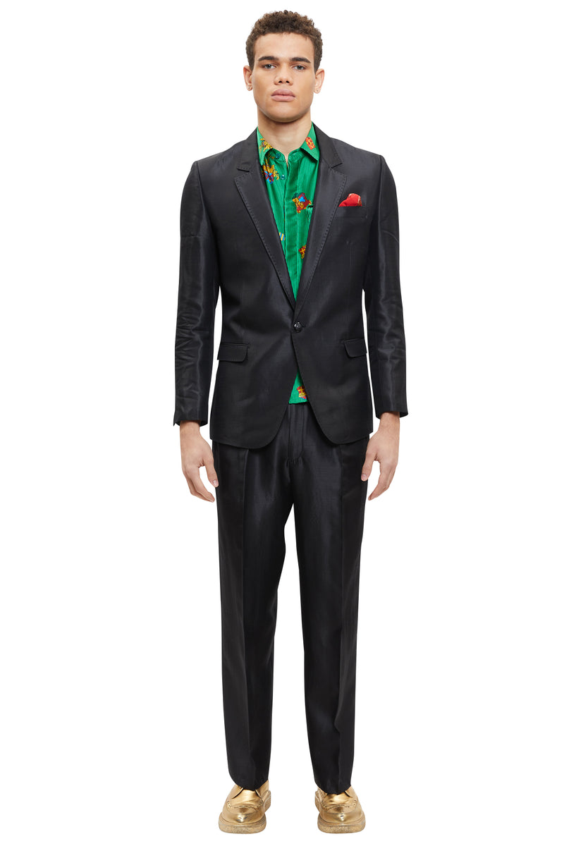 レイブレス(LABELESS) BLACK TAILORED JACKET