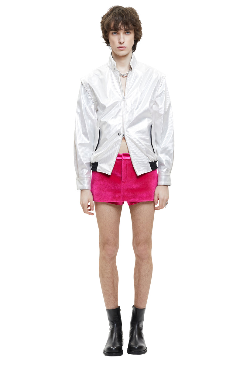 レイブレス(LABELESS) WHITE BIKER G9 BLOUSON