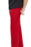 レイブレス(LABELESS) RED STRAIGHT PANTS
