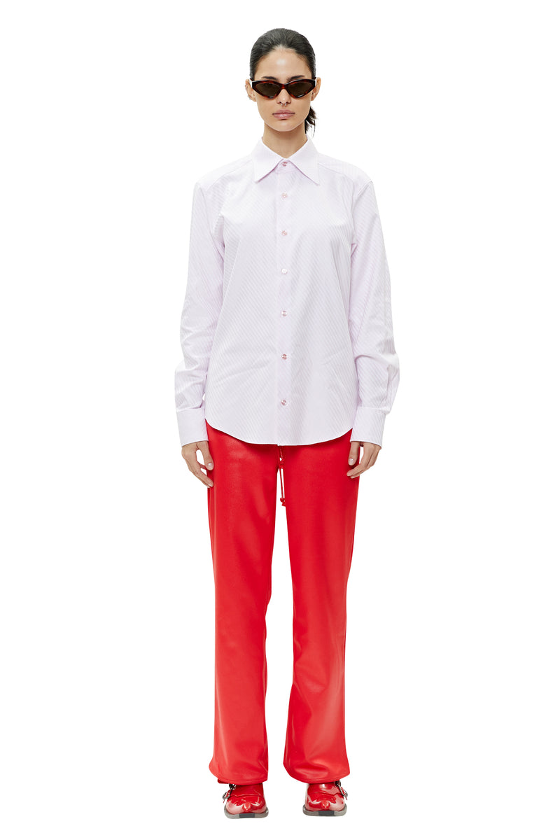 レイブレス(LABELESS) PINK DRESS SHIRT