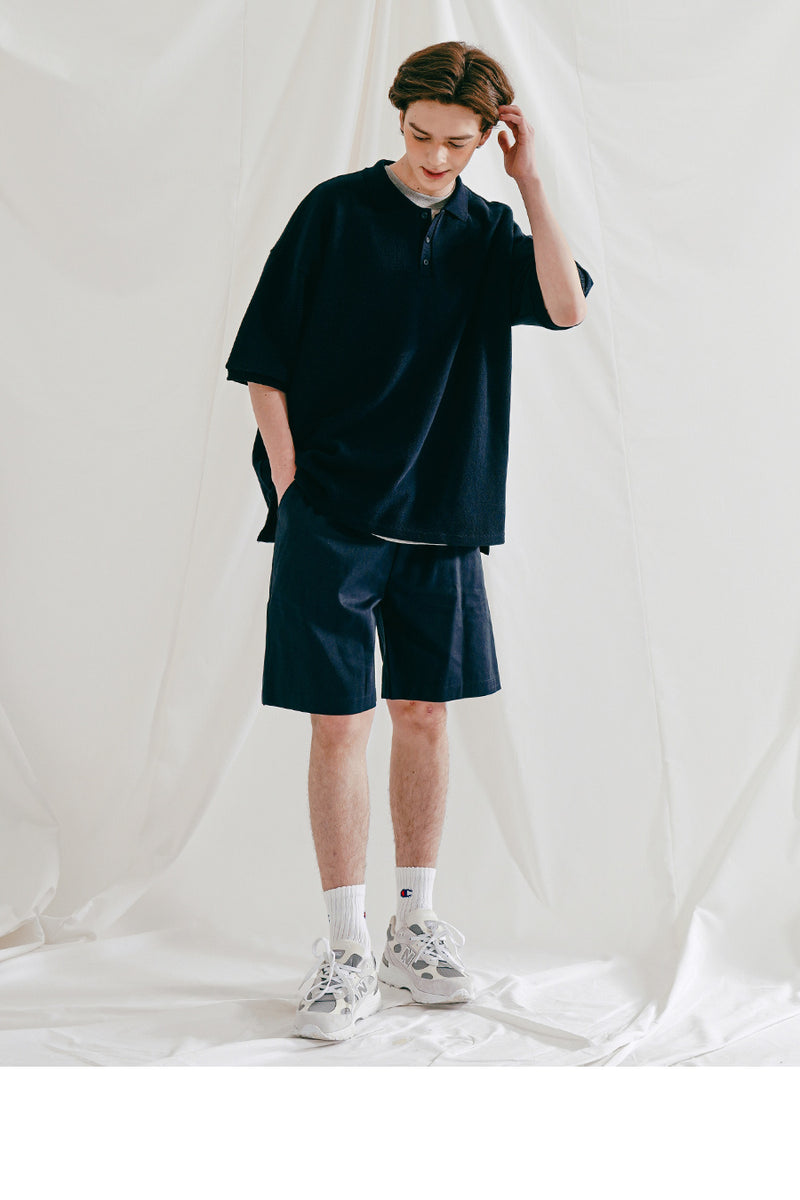 UNDERBASE(アンダーベース) WILLEY COLLAR SHORT SLEEVE 5COLOR WSST9123