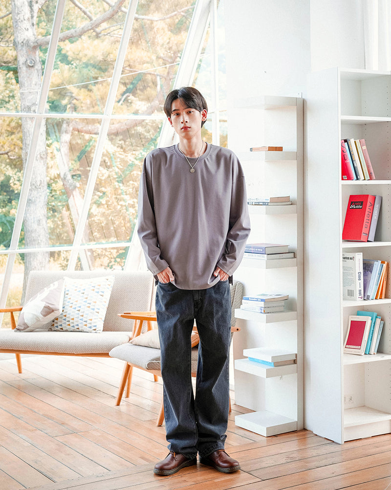 JEMUT (ジェモッ) LECOTT DENIM PANTS DARK BLUE YHLP2229