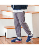 JEMUT (ジェモッ) GRID JOGGER PANTS CHARCOAL YHLP2233