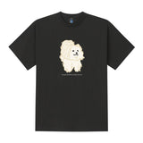 RADINEO (ラディネオ)　Maltese black short-sleeved T-shirt