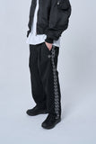 オーワイ(OY) WAVE LINE LOGO PANTS-BLACK