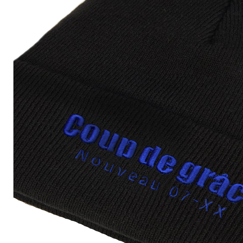 クーデグレース(Coup de grace) Coup de grâce Nouveau 07-XX LOGO BEANIE