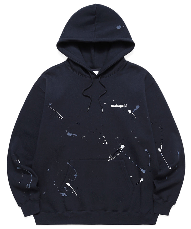 mahagrid (マハグリッド) PAINTER HOODIE [NAVY]