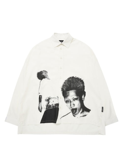 アジョバイアジョ(AJOBYAJO) Taigan Shirt [White]