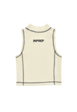 INPREP (インプレップ）Active Classic Cropped Top Ivory