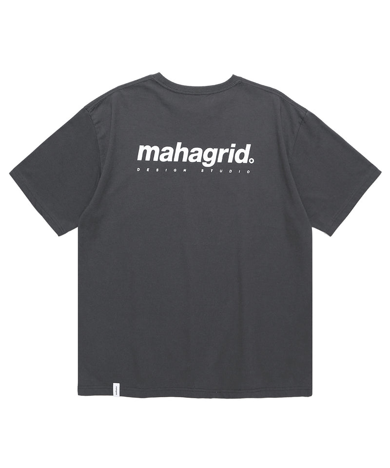 mahagrid (マハグリッド)  ORIGIN LOGO TEE [CHARCOAL]