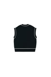 ReinSein（レインセイン）Accentuated Line Navy Knit Vest