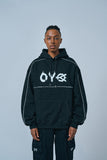 オーワイ(OY) FLAME LOGO HOODIE-BLACK