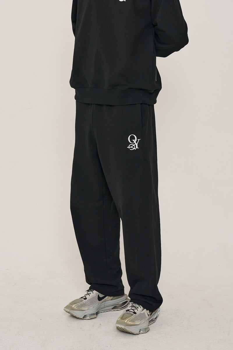 オーワイ(OY)   TWIST LINE PANTS-BLACK