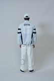 オーワイ(OY) ROUND LOGO JOGGER PANTS-WHITE