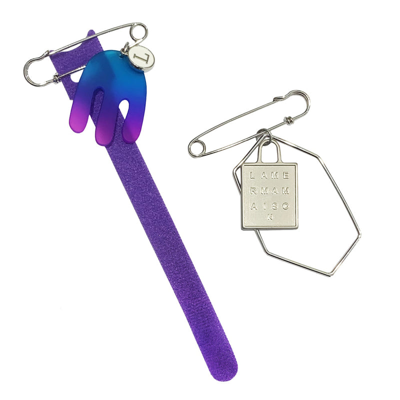 ラメルマメゾン (LA MER MA MAISON) LMMM POLYGON BROACH