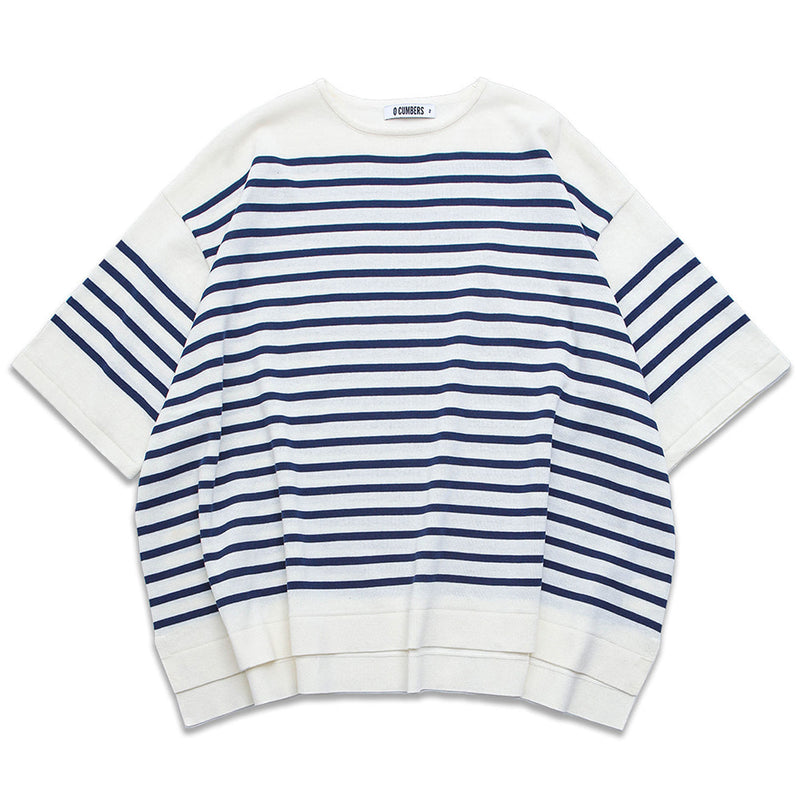 Q CUMBERS (キューカンバース) BIG BASQUE H/S / Ivory