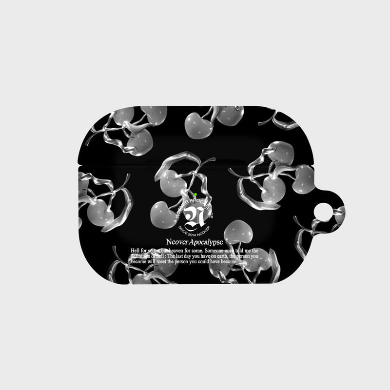 NCOVER（エンカバー）SILVER BERRY DOT-BLACK(AirPods PRO HARD)