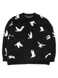 アジョバイアジョ(AJOBYAJO) Dove Oversized Sweater [Black]