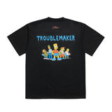 アクメドラビ(acme' de la vie) [ADLV X SIMPSONS] GRAFFITI BART SHORT SLEEVE T-SHIRT BLACK