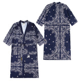 STIGMA(スティグマ)   PAISLEY RAYON ROBE NAVY