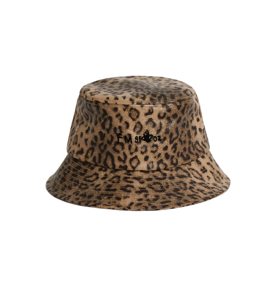 FM91.02 (エフエム91.02)　BIG WAVE LEOPARD BUCKET HAT