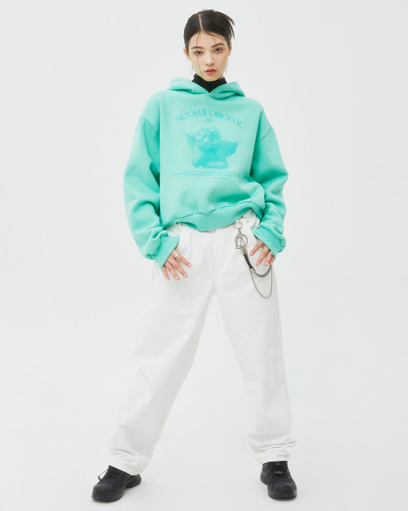 NCOVER（エンカバー）PLASTER CAST HOODIE-MINT