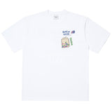 アクメドラビ(acme' de la vie)  TEABAG LOGO SHORT SLEEVE T-SHIRT WHITE