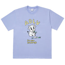 アクメドラビ(acme' de la vie)  DISH COW SHORT SLEEVE T-SHIRT LIGHT PURPLE