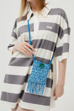 イーエスシースタジオ(ESC STUDIO) handmade crochet bag (blue)