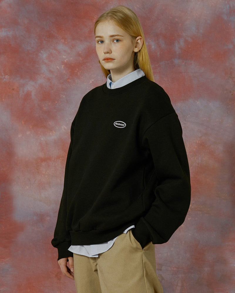 NCOVER（エンカバー）SMALL ORIGINAL TOT SWEATSHIRT-BLACK