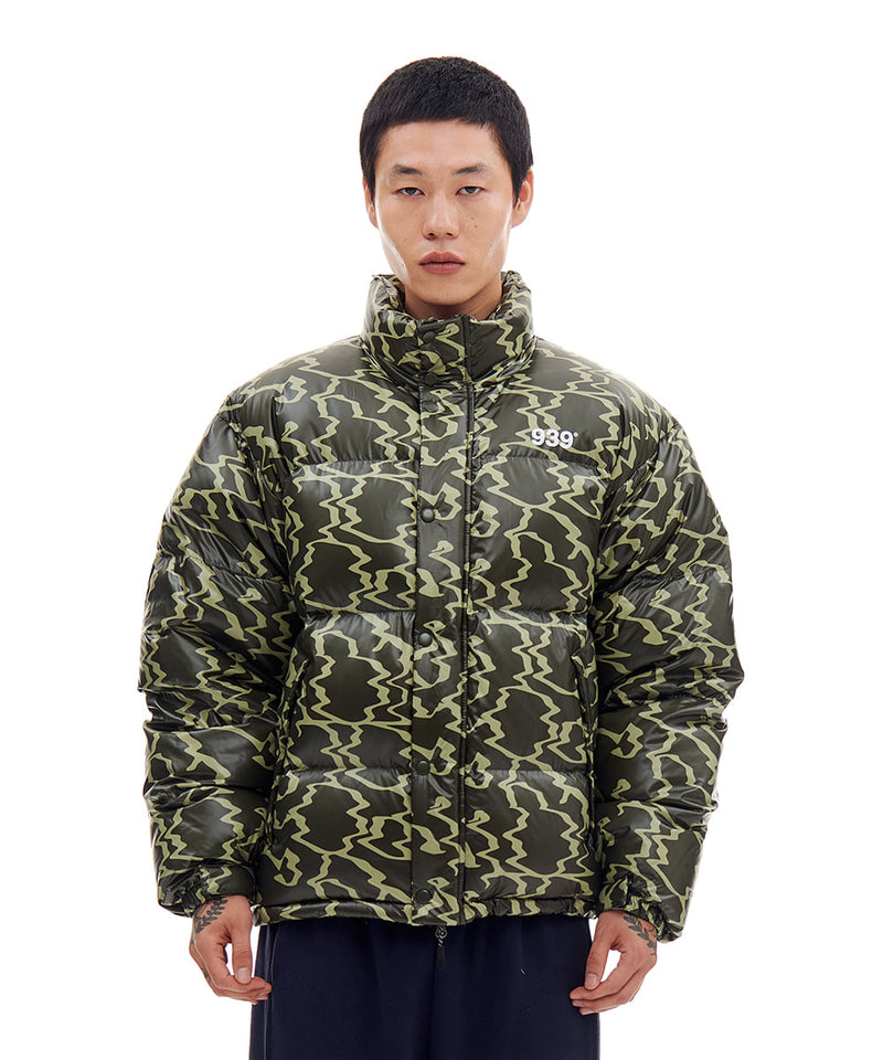 ARCHIVE BOLD (アーカイブボールド)　NOISE PUFFER DOWN JACKET (OLIVE)