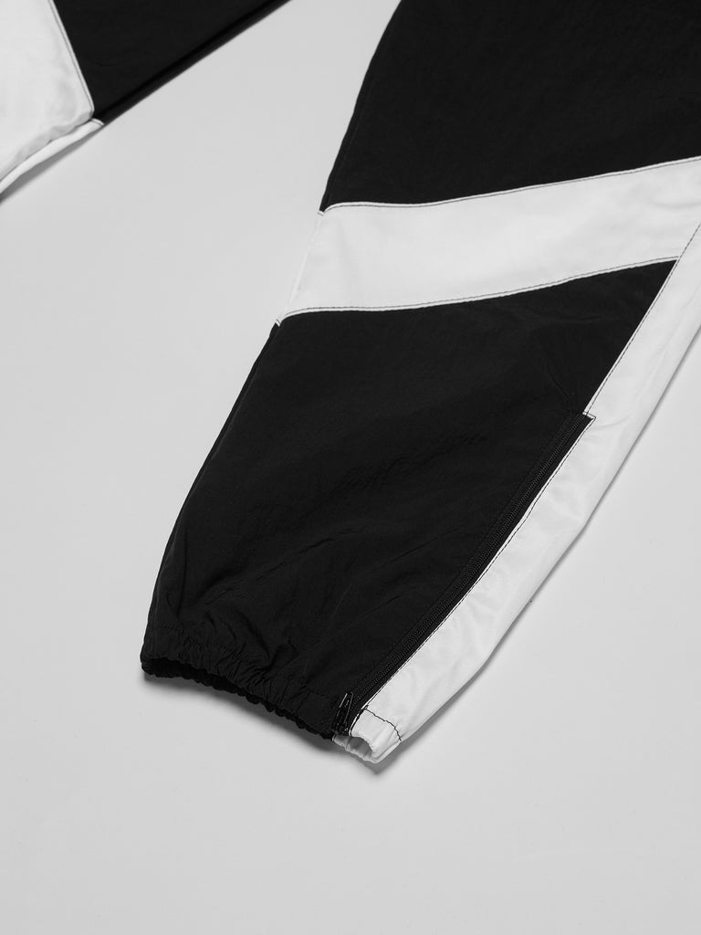 ディープリーク(DPRIQUE) CONTRAST TRACK PANTS BLACK/WHITE