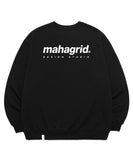 mahagrid (マハグリッド)  ORIGIN LOGO CREWNECK [BLACK]