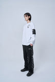 オーワイ(OY) CUBE POCKET LONG SLEEVE-WHITE