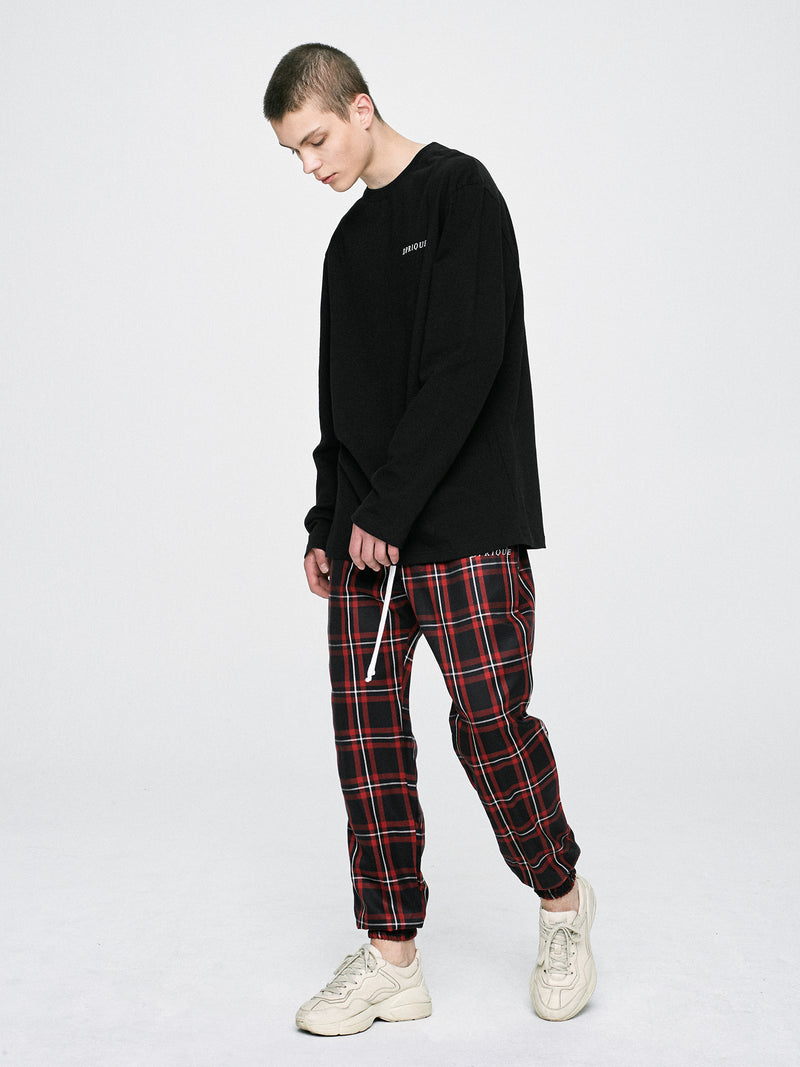 ディープリーク(DPRIQUE) LONG SLEEVE T-SHIRT - BLACK