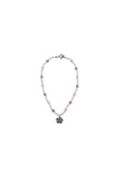 ReinSein（レインセイン）TRANSPARENT BEAD FLOWER STOPPER NECKLACE