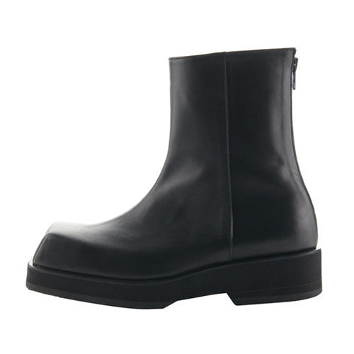 ラメルマメゾン (LA MER MA MAISON) WIDE SQUARE TOE BOOTS