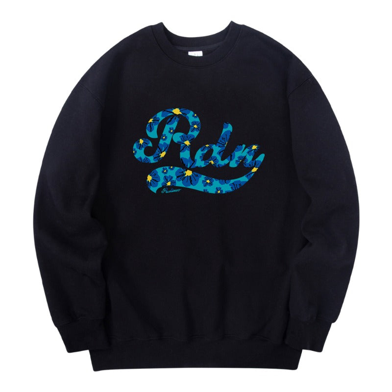 RADINEO (ラディネオ)　Aldien Flower Sweatshirt Black