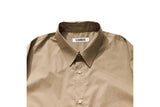Q CUMBERS (キューカンバース)　CITY GUY SHIRTS/ Caramel brown