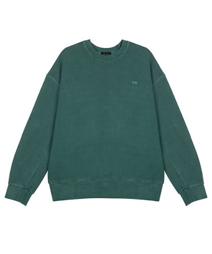 VLDS (ブラディス) Light Green Pigment Logo Sweatshirt