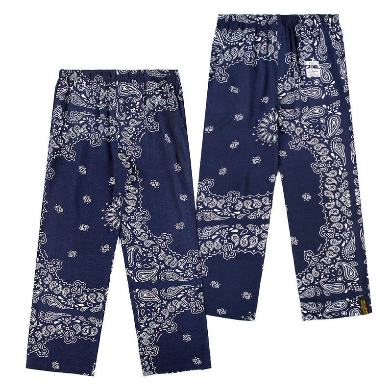 STIGMA(スティグマ)   PAISLEY RAYON PAJAMA PANTS NAVY