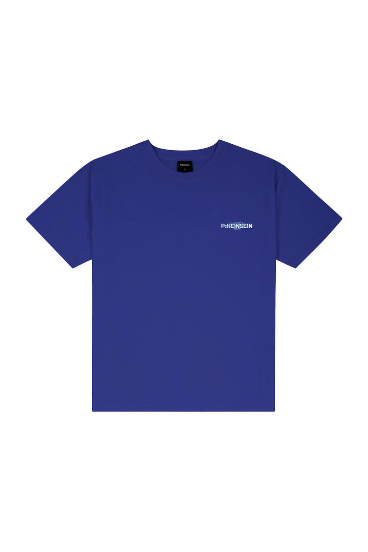 ReinSein（レインセイン）A BLUE-PURPLE BLUE-LINED T-SHIRT