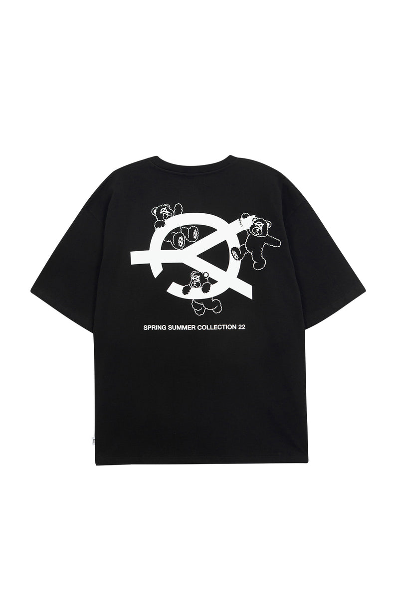 オーワイ(OY)  BROKEN LOGO ODOLLY T-BLACK