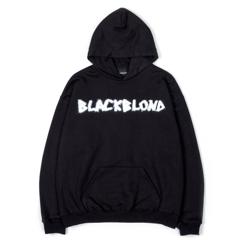 ブラックブロンド(BLACKBLOND) BBD Graffiti Logo Hoodie (Black)