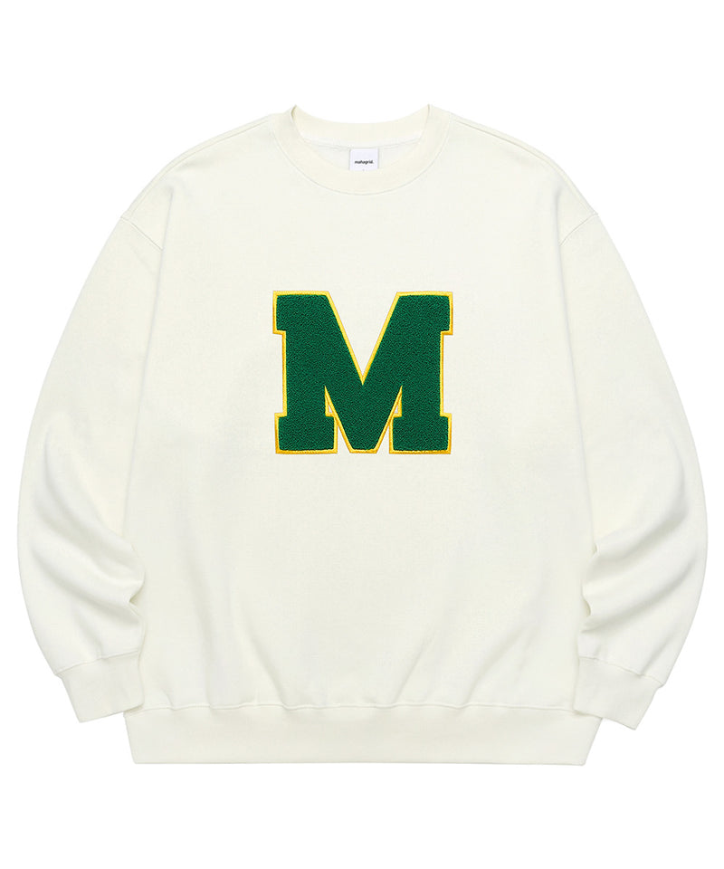 mahagrid (マハグリッド) M LOGO SWEATSHIRT [CREAM]