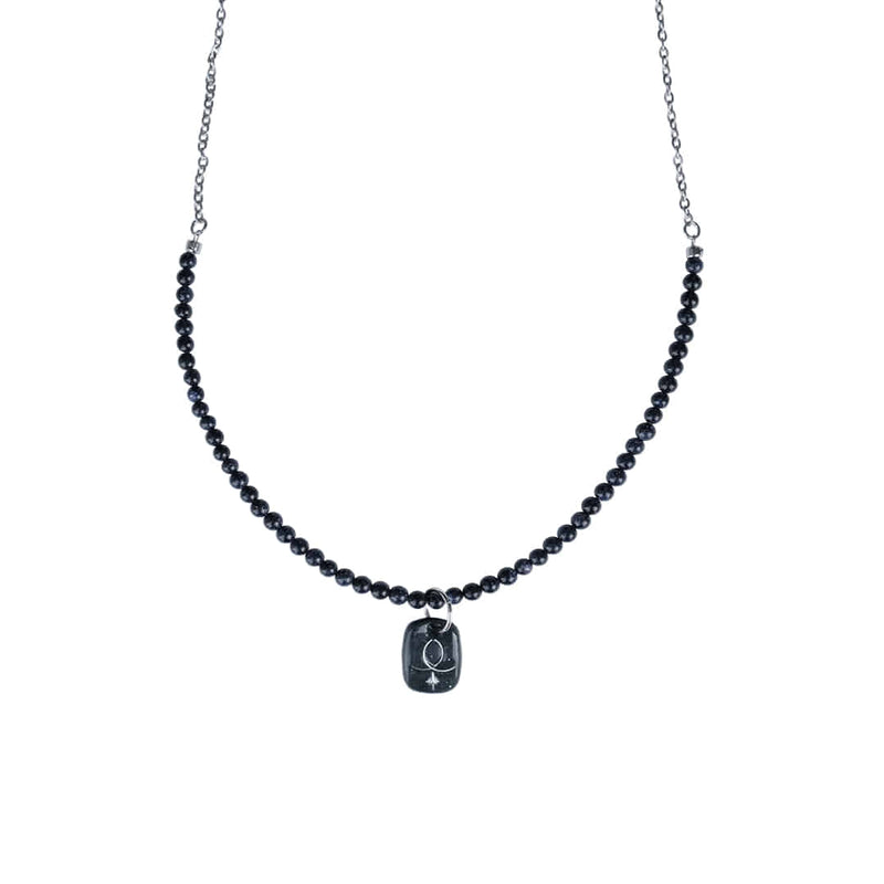 Nff(エヌエフエフ) 	 starlit night jade necklace