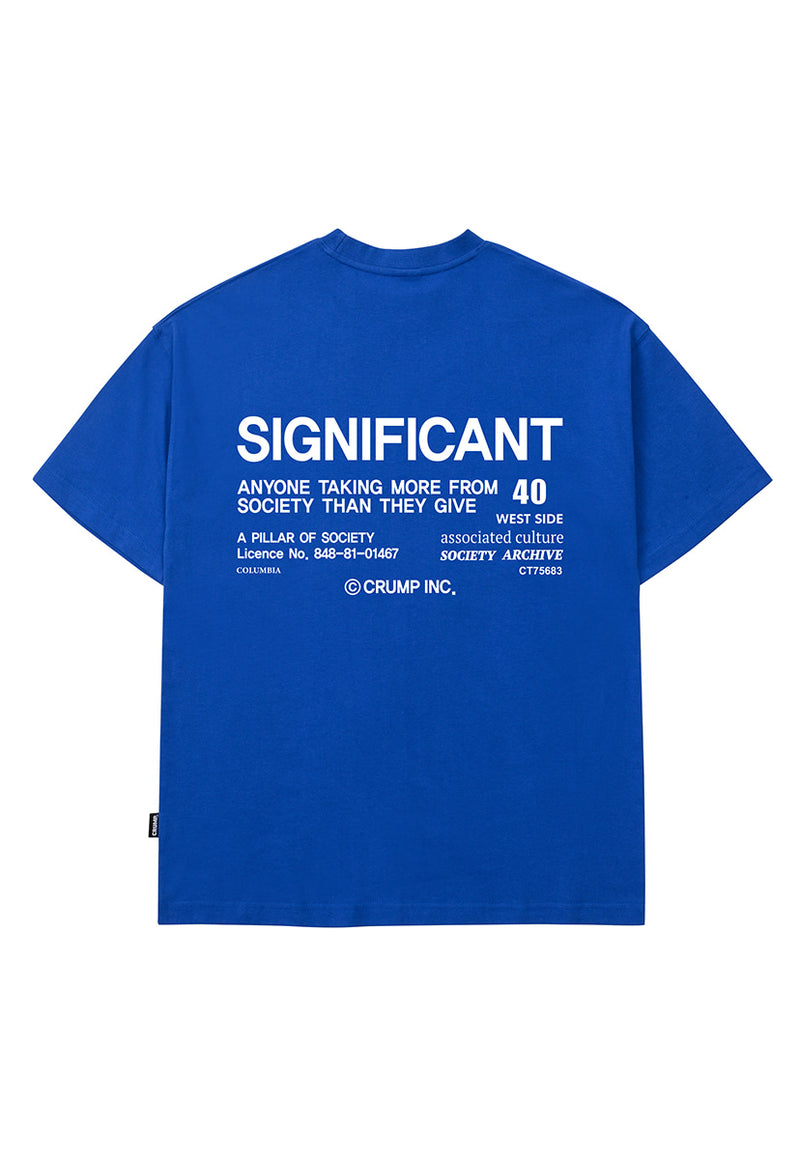Crump (クランプ) SIGNIFICANT T-SHIRT (CT0357-2)