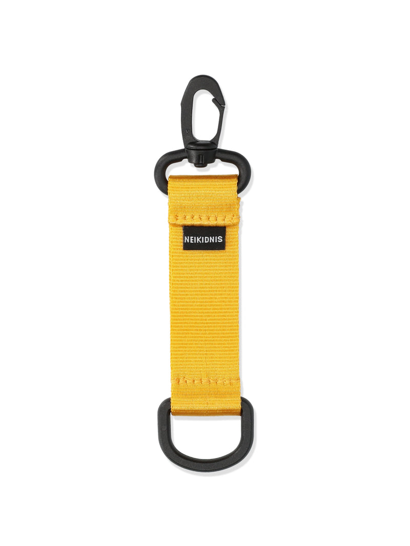 ネイキドニス(NEIKIDNIS) BASIC LOGO KEY HOLDER / YELLOW